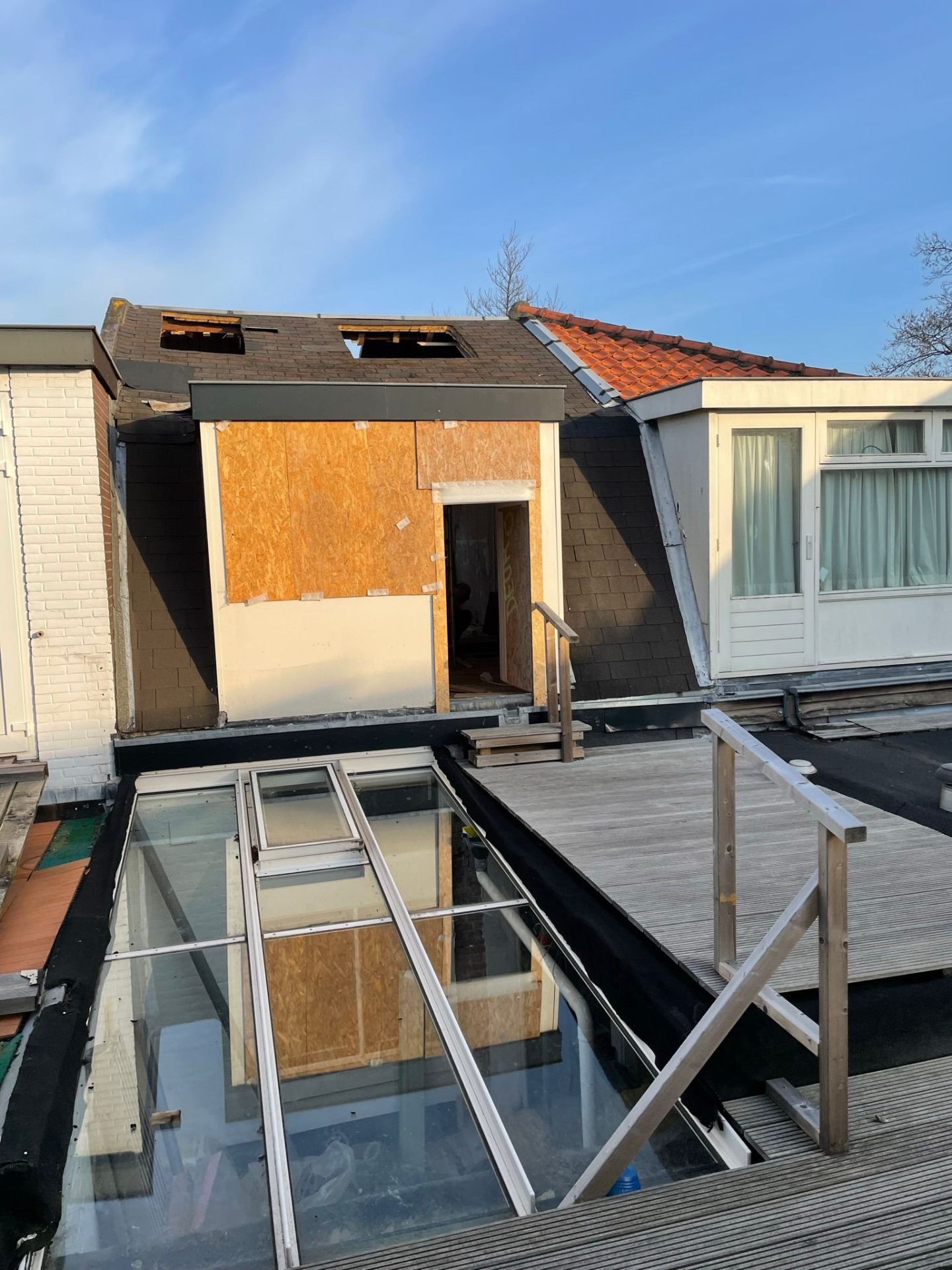 Dakopbouw in ruwbouw — OSB en EPDM — Dakopbouw in Haarlem